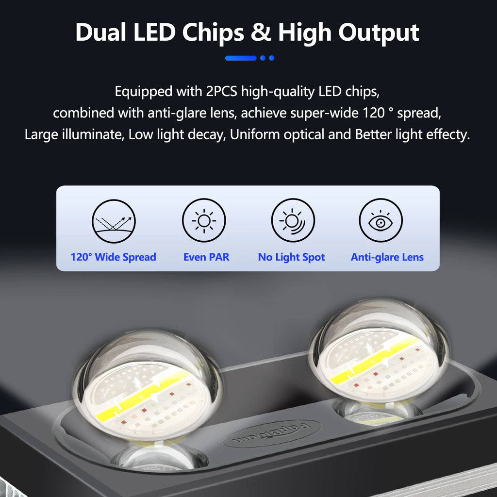 , Full Spectrum Saltwater Aquarium Led Lamp