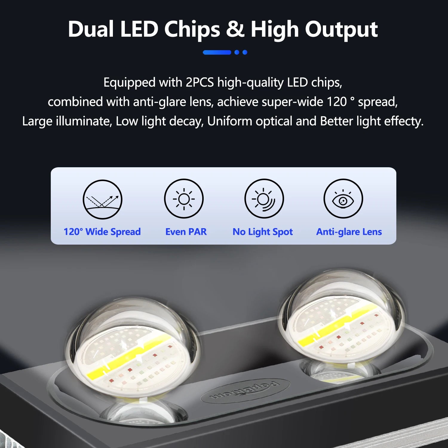 , Full Spectrum Saltwater Aquarium Led Lamp