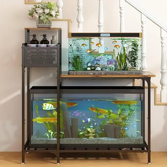 10-20 Gallon Aquarium Stands  33.1 L * 15 W Tabletop, 330LBS