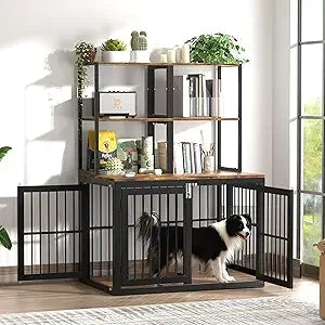 Large Breed Tall XL Dogs Kennel Rustic Dogs Cage