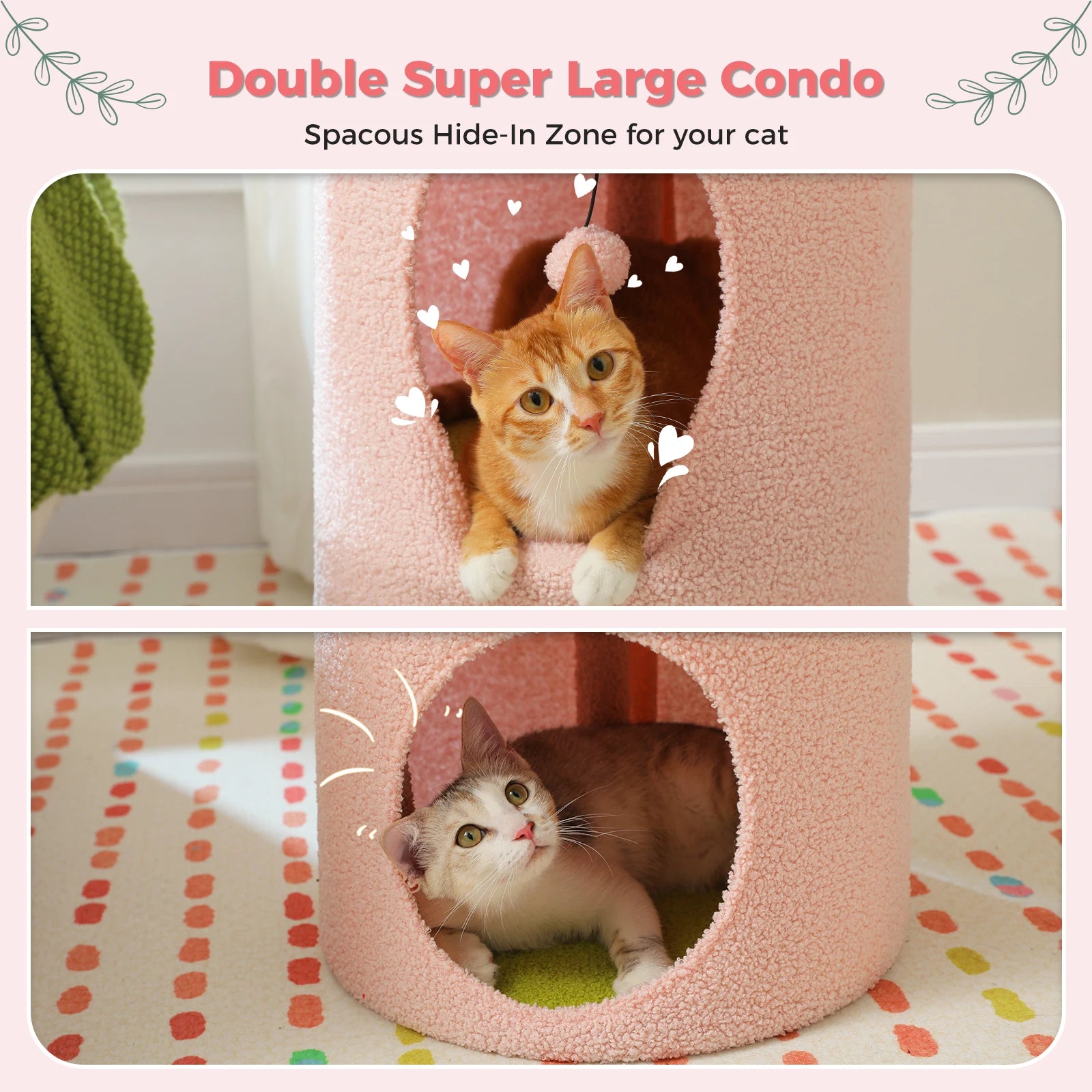 2-Storey Cat Beds for Indoor Cats