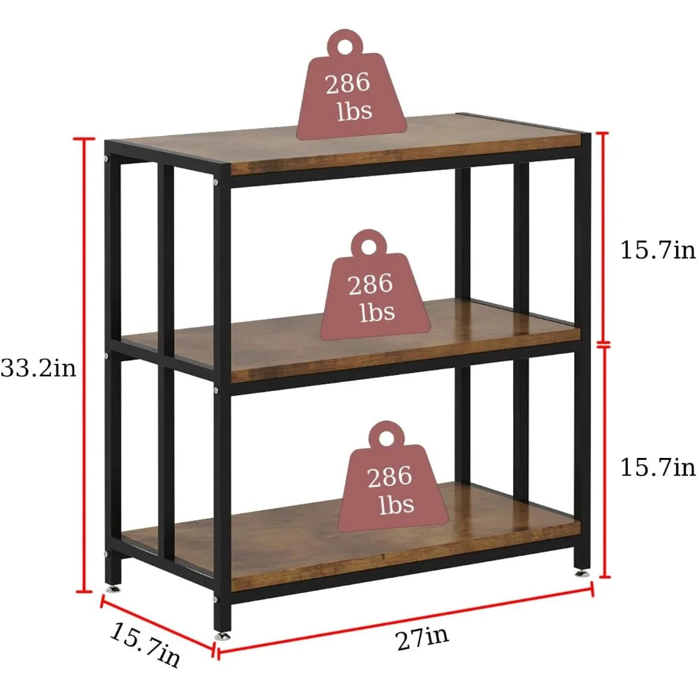 20 Gallon Metal Aquarium Stand with Shelves