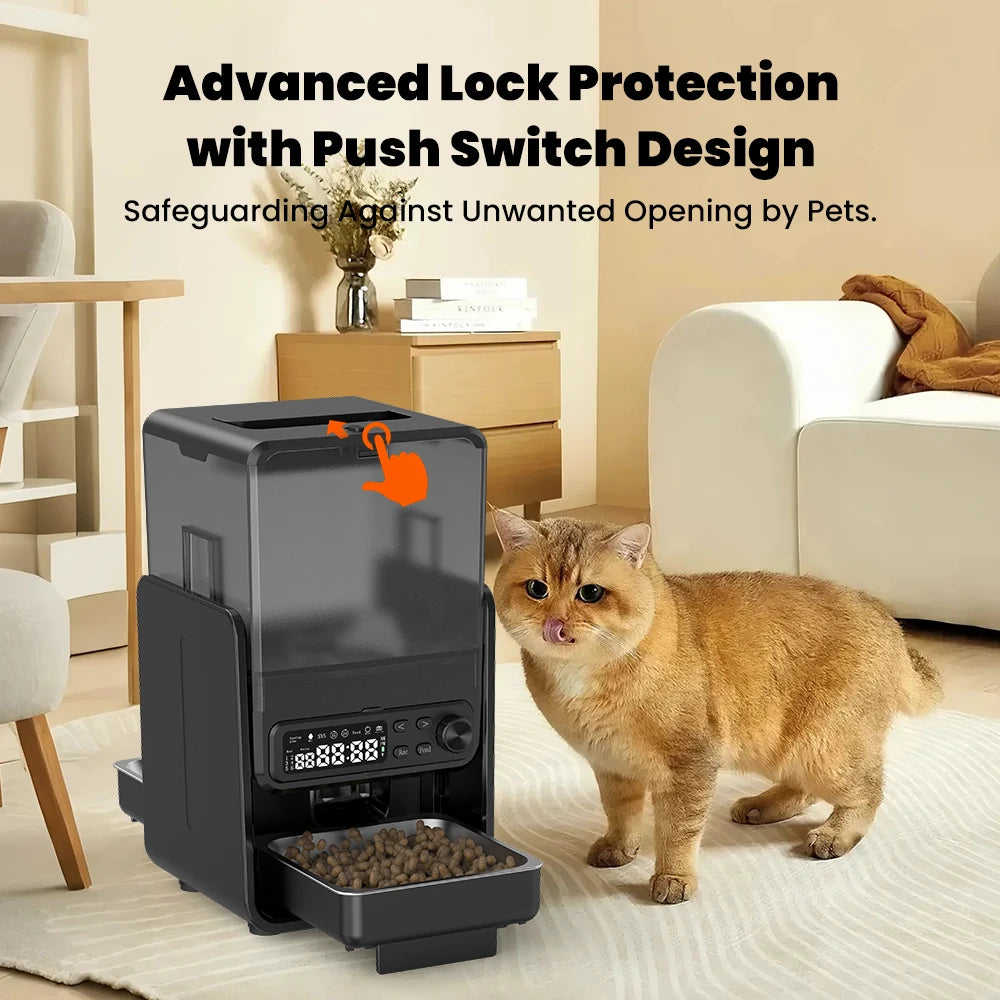 Smart Pet Feeder , Automatic Food Dispenser