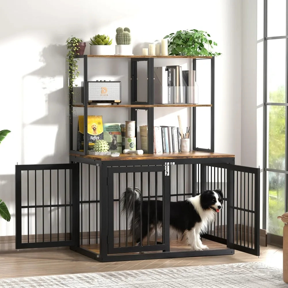 Large Breed Tall XL Dogs Kennel Rustic Dogs Cage