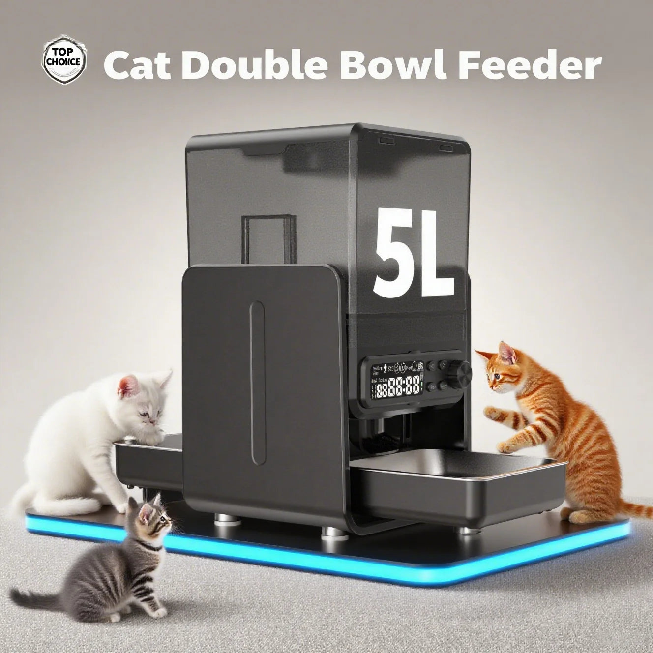 Smart Pet Feeder , Automatic Food Dispenser