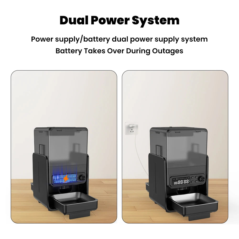 Smart Pet Feeder , Automatic Food Dispenser