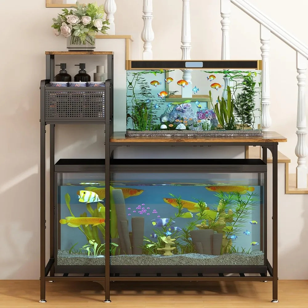 10-20 Gallon Aquarium Stands  33.1 L * 15 W Tabletop, 330LBS