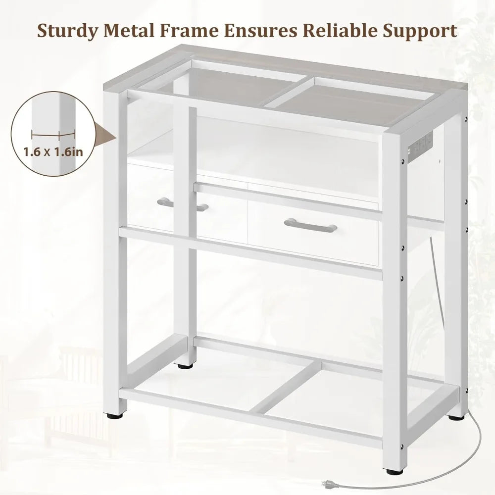 20-29 Gallon Aquarium Stand  Power Outlet 550LBS Capacity