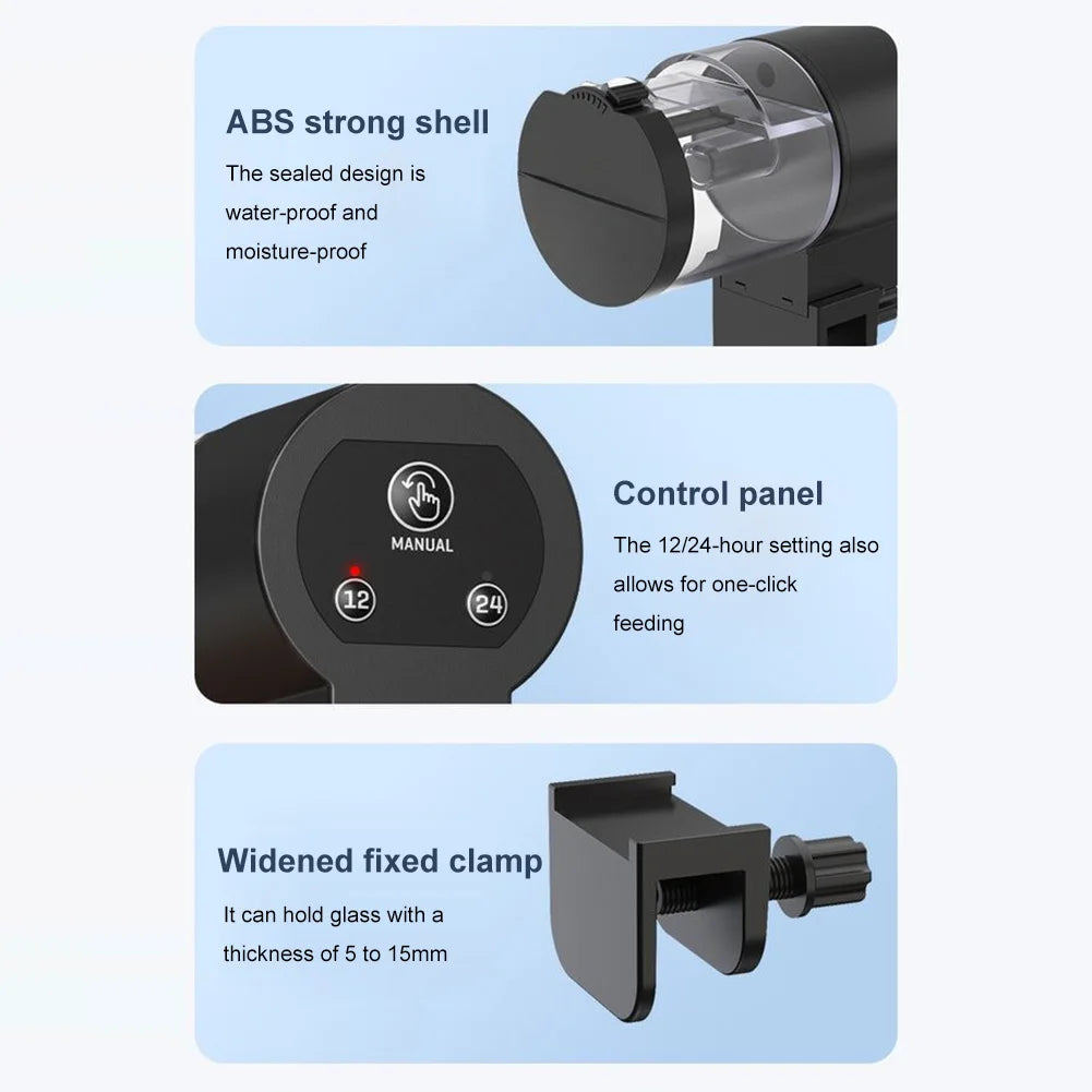 Auto Fish Tank Feeder  for Small Tank Big Aquariums