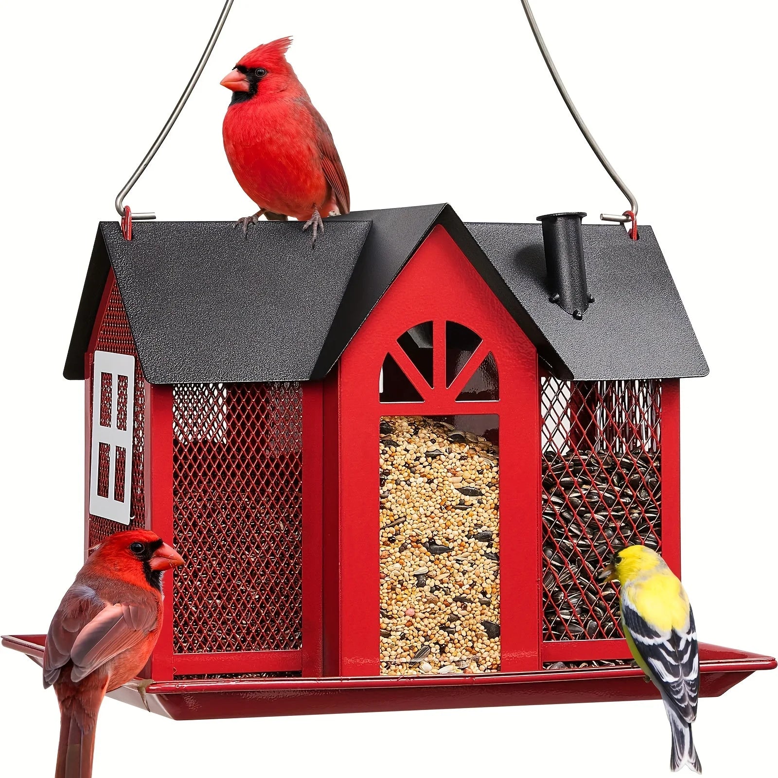 Durable, easy to hang  Perfect gift for bird lovers.