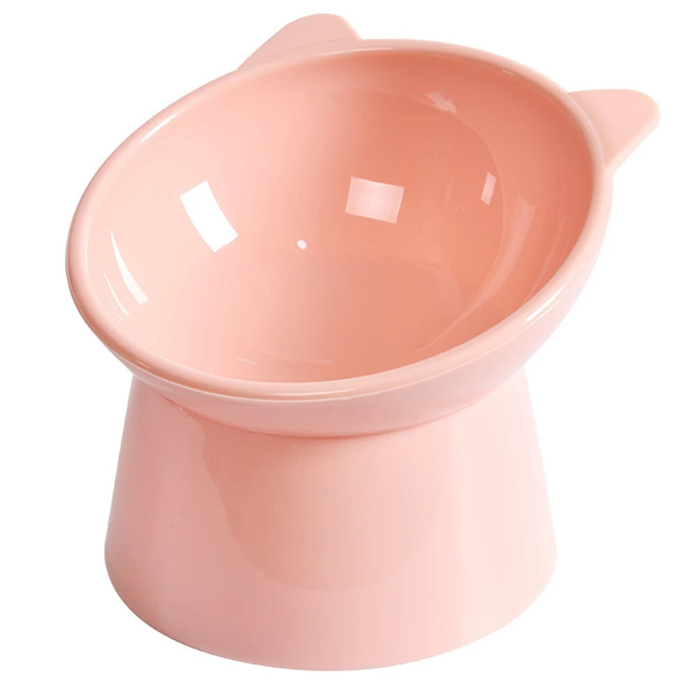 Tilted Cat Food Bowl  Tall Dog Bowl Non