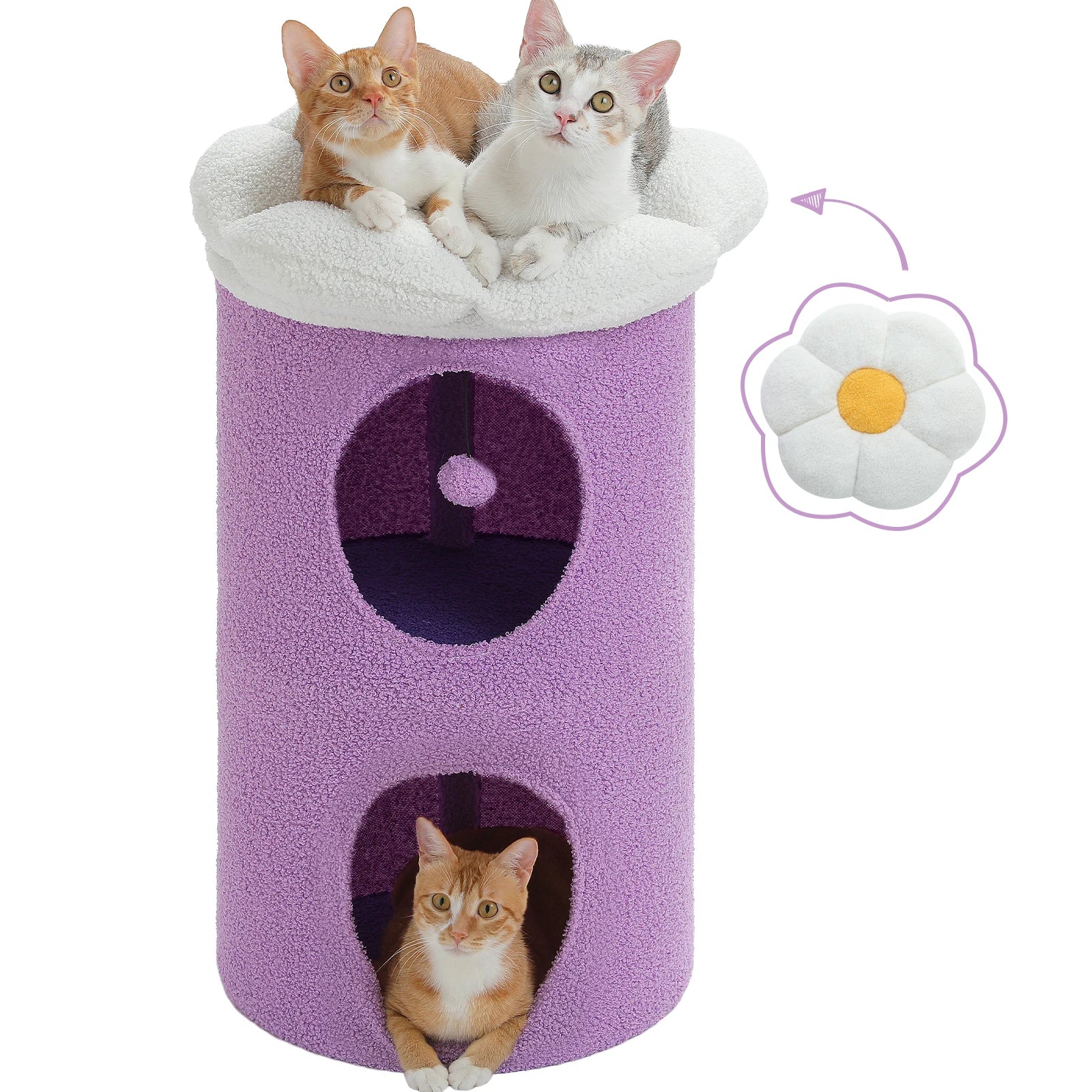 2-Storey Cat Beds for Indoor Cats