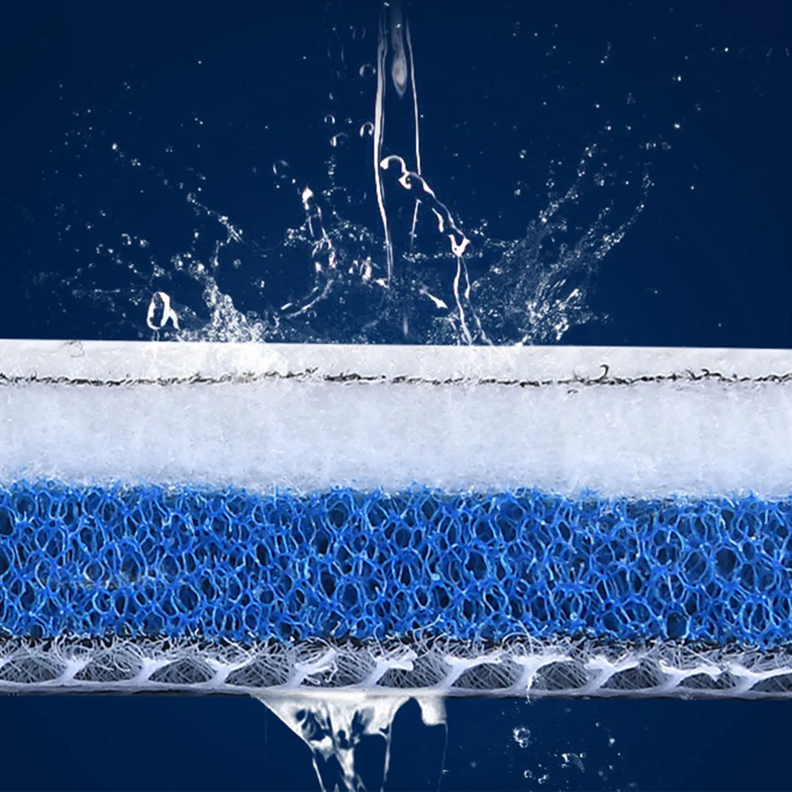 Sponge Filter  8-Layer Filter Pads  for  Aquarium