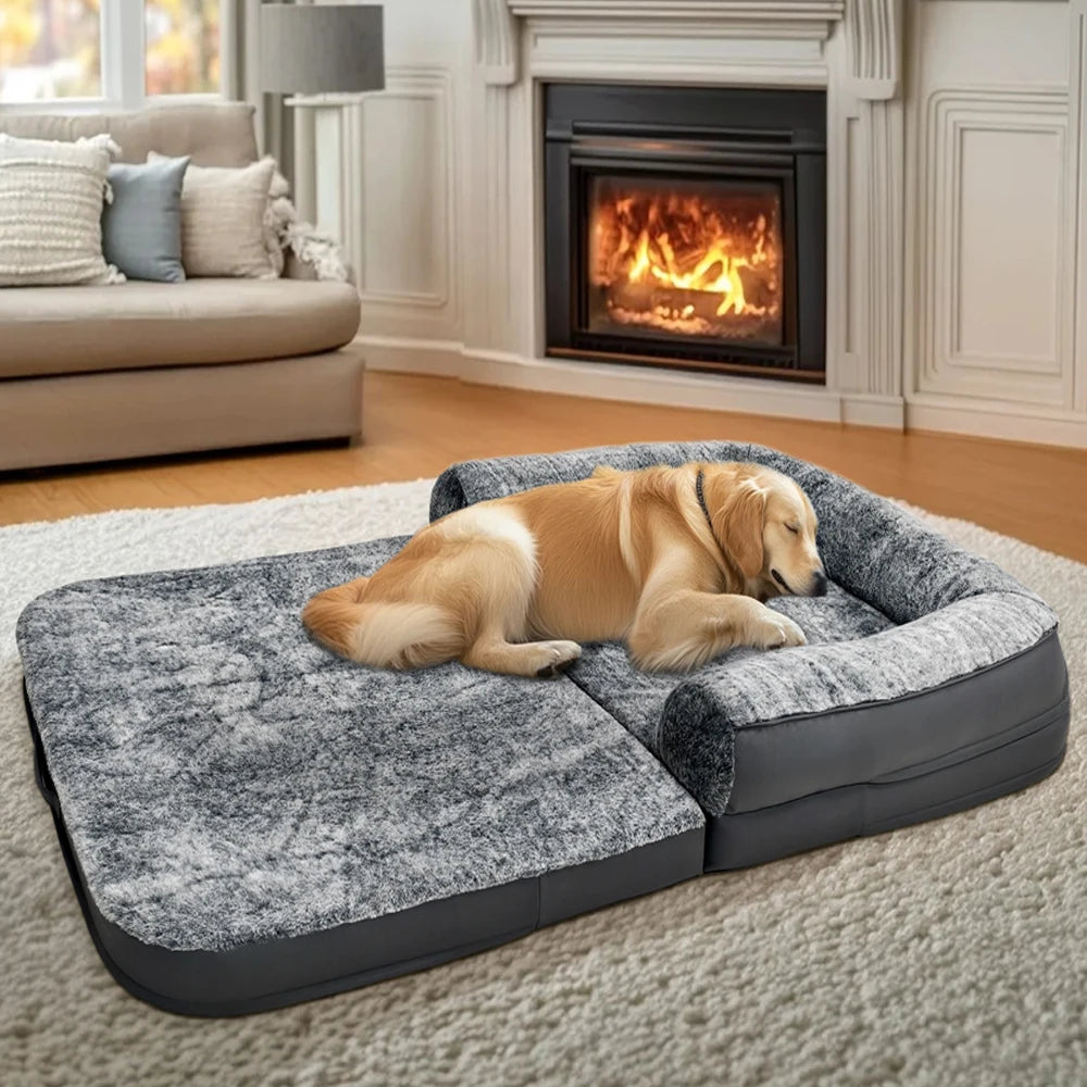 Foldable Washable Waterproof Dog Sofa,  Bed