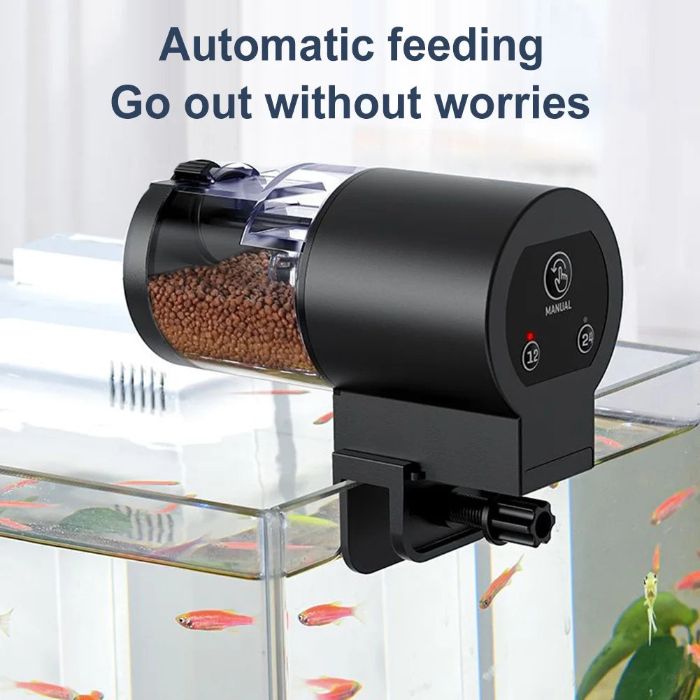 Auto Fish Tank Feeder  for Small Tank Big Aquariums