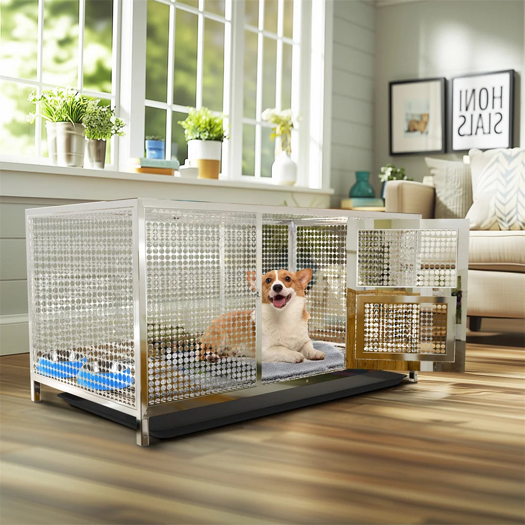 Heavy Duty  Dense Net Dog Cage