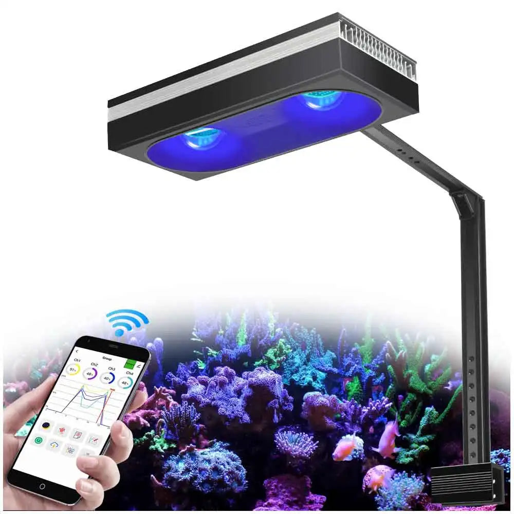 , Full Spectrum Saltwater Aquarium Led Lamp